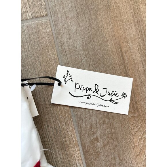 NWT Pippa & Julie Floral Embroidered Dress Sz 4 - Picture 5 of 7